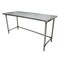 Bk Resources Stainless Steel Work Table Flat Top With Open Base 60"Wx24"D VTTOB-6024 - alternate 6